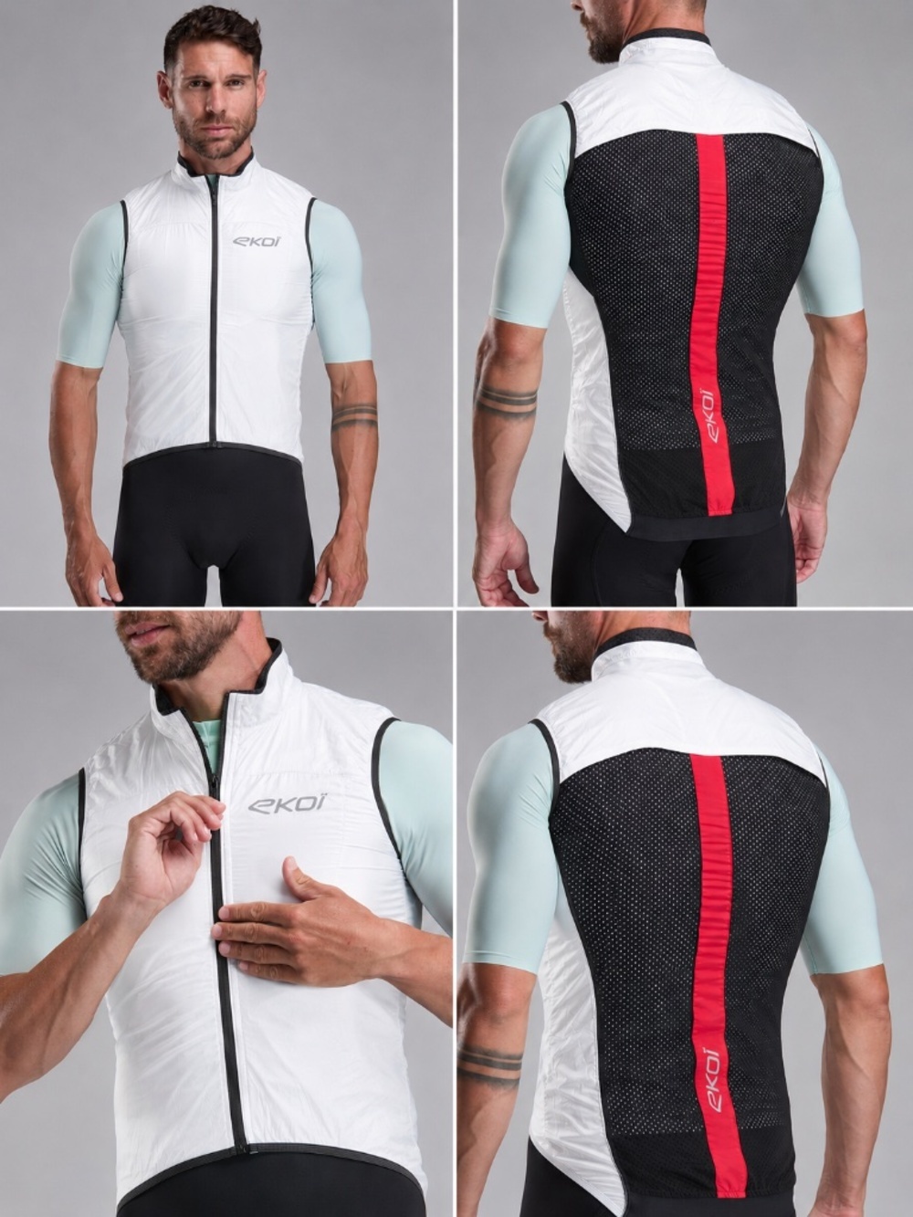 Vest EKOI Perf WINDPROOF LIGHT POCKET